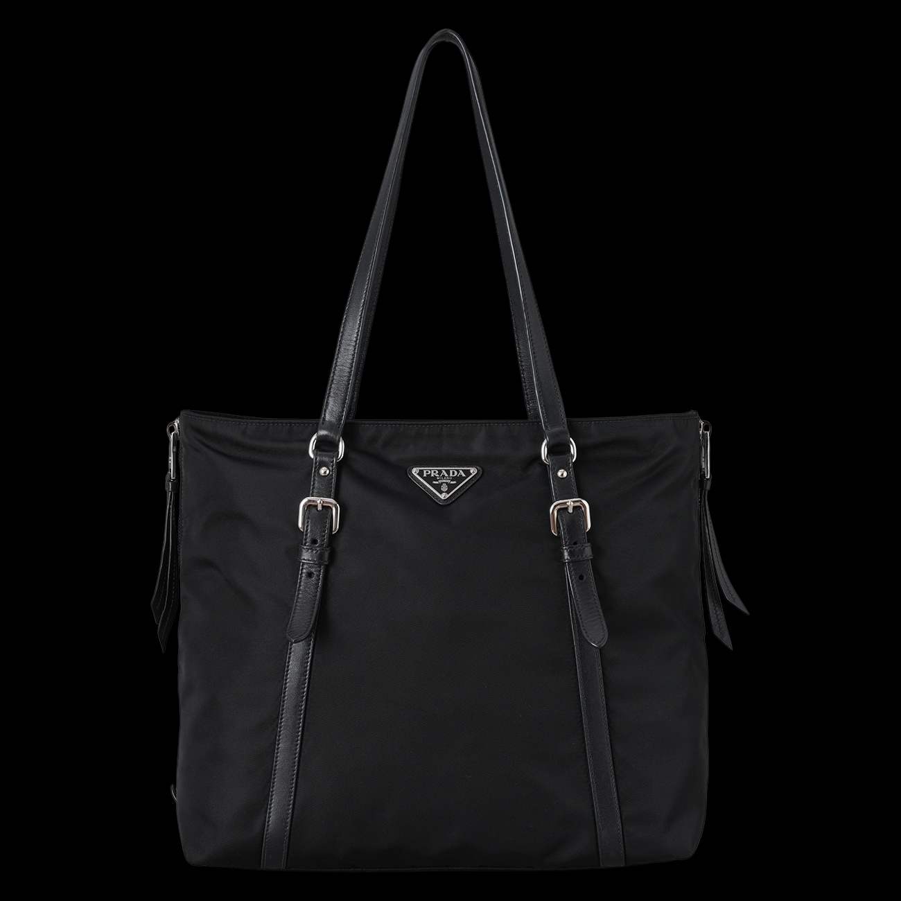 PRADA(USED)프라다 1BG228 나일론 쇼퍼백