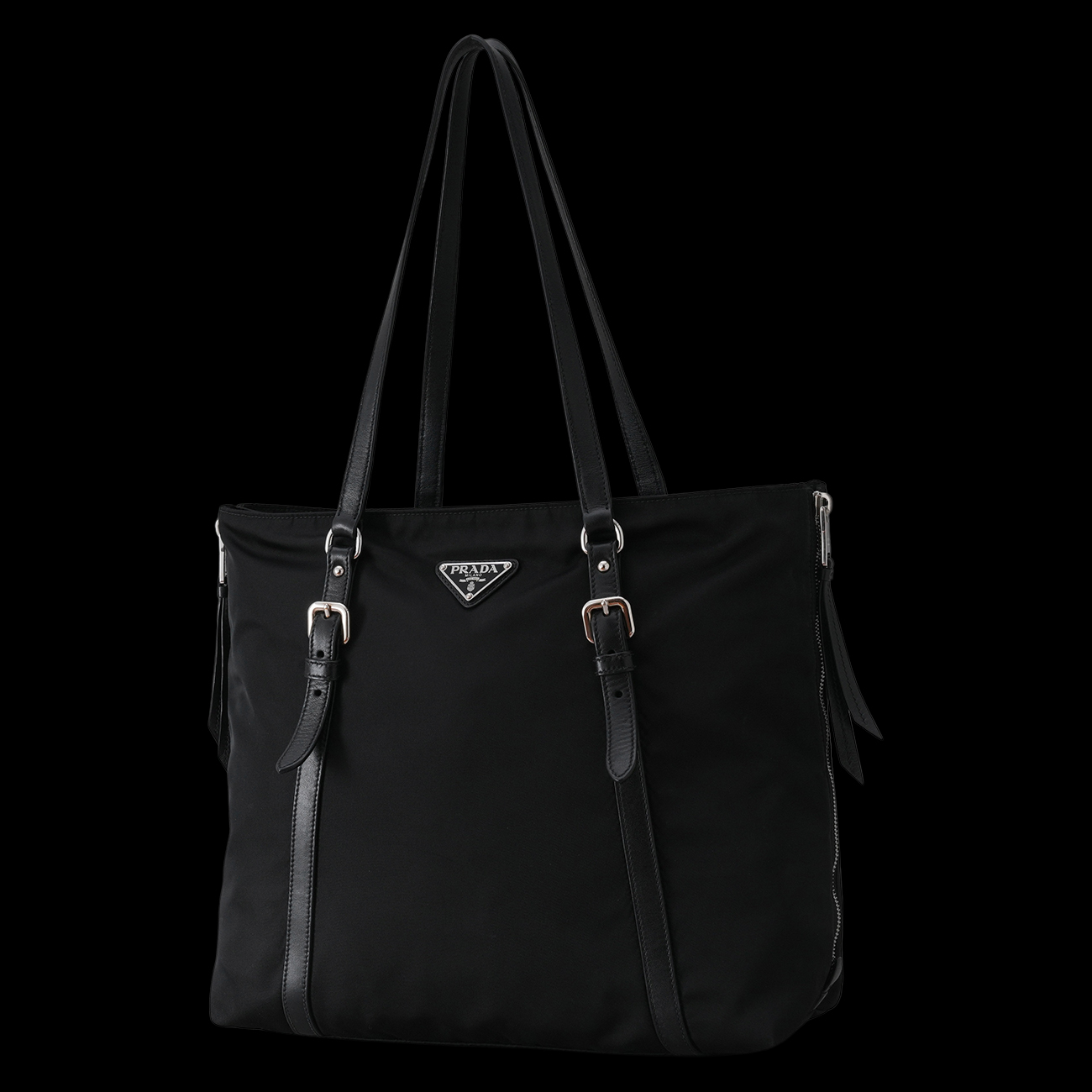 PRADA(USED)프라다 1BG228 나일론 쇼퍼백