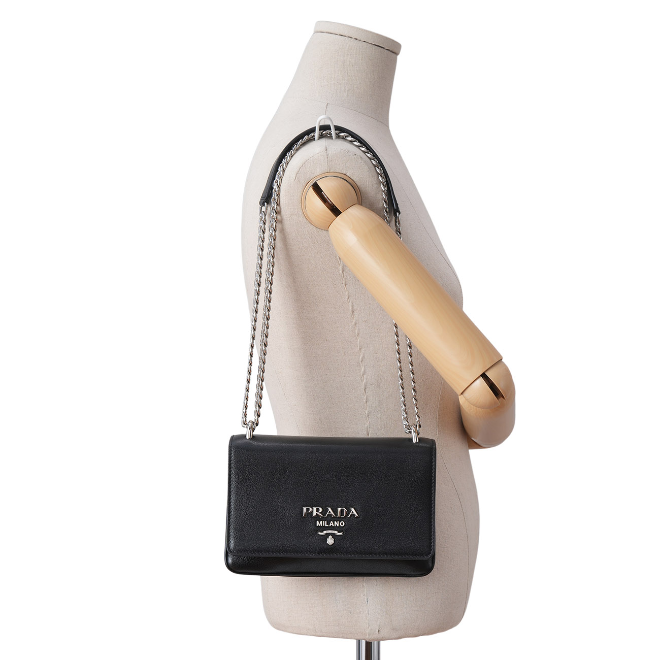 PRADA(USED)프라다 1BD144 체인 플랩백