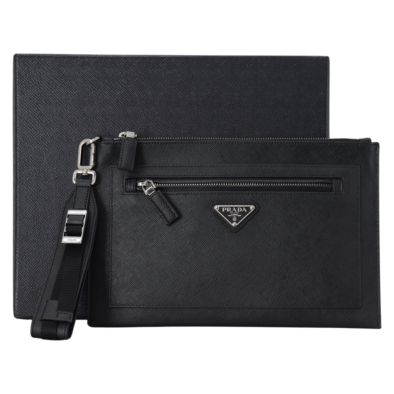 PRADA(USED)프라다 2NH009 사피아노 클러치