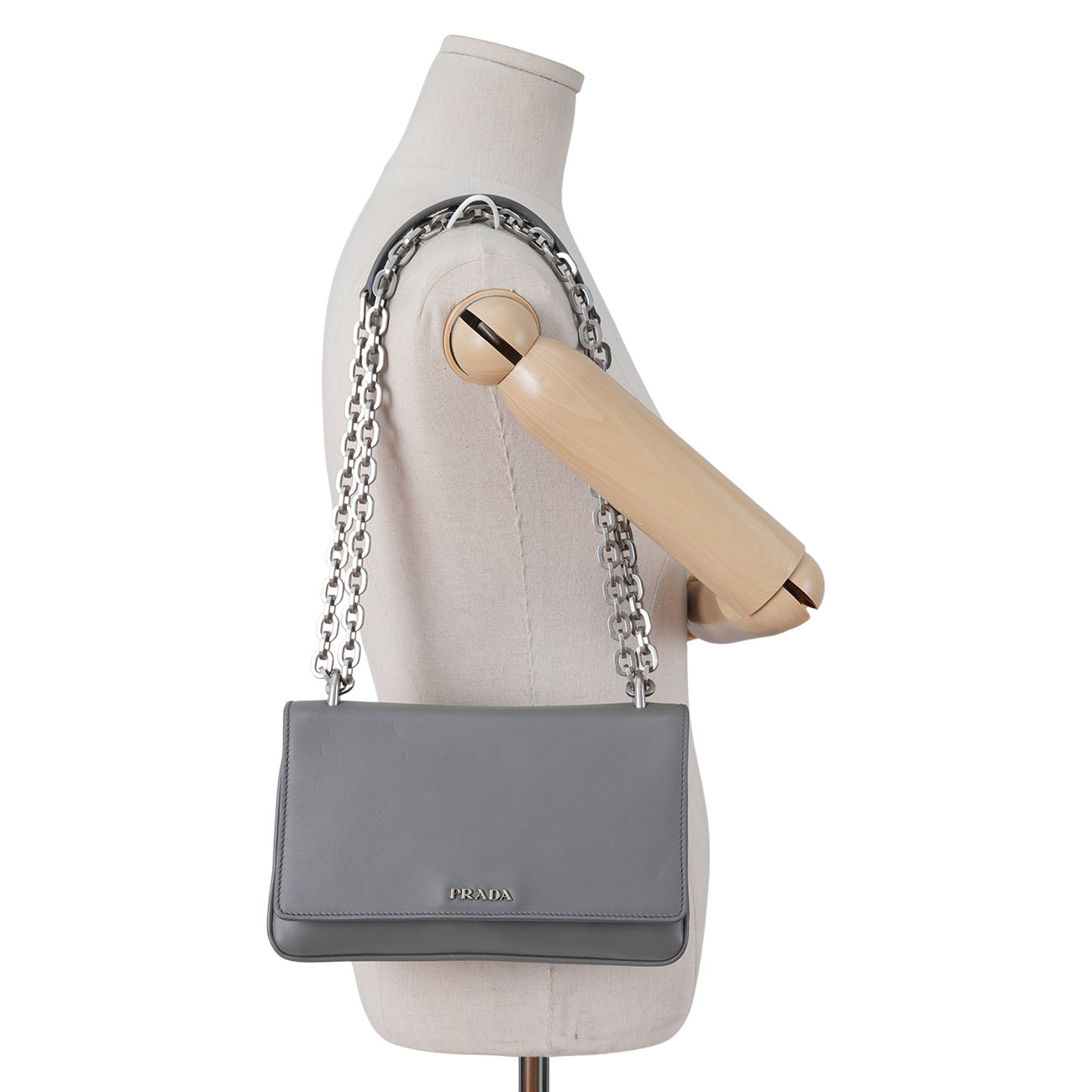 PRADA(USED)프라다 아코디언 체인백