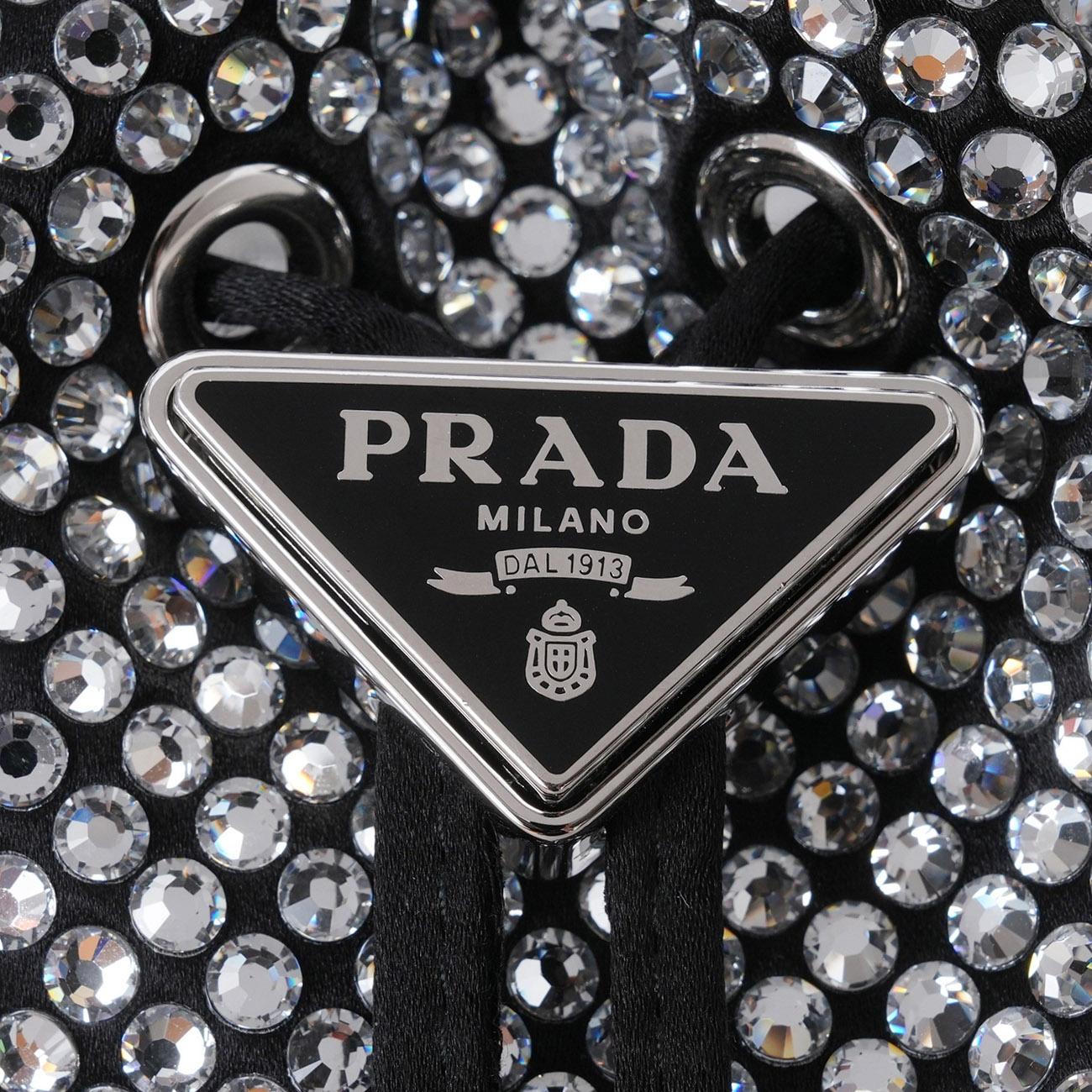 PRADA(USED)프라다 크리스탈 버킷백