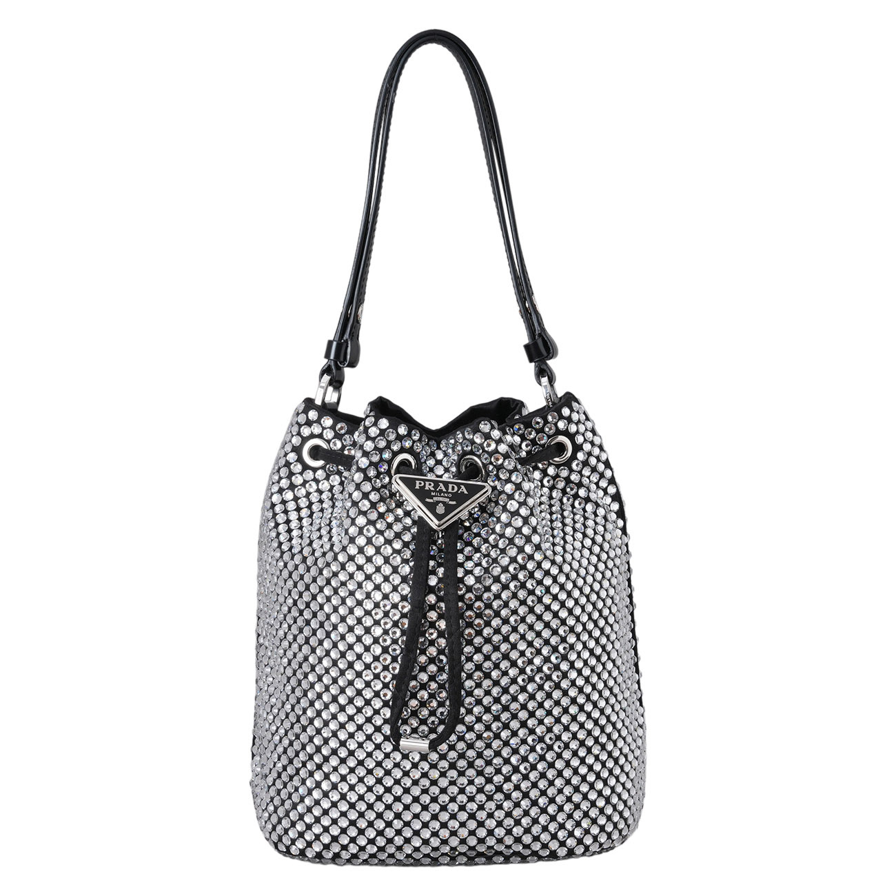 PRADA(USED)프라다 크리스탈 버킷백