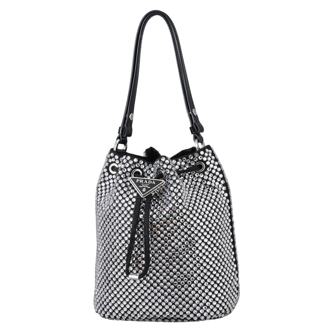 PRADA(USED)프라다 크리스탈 버킷백