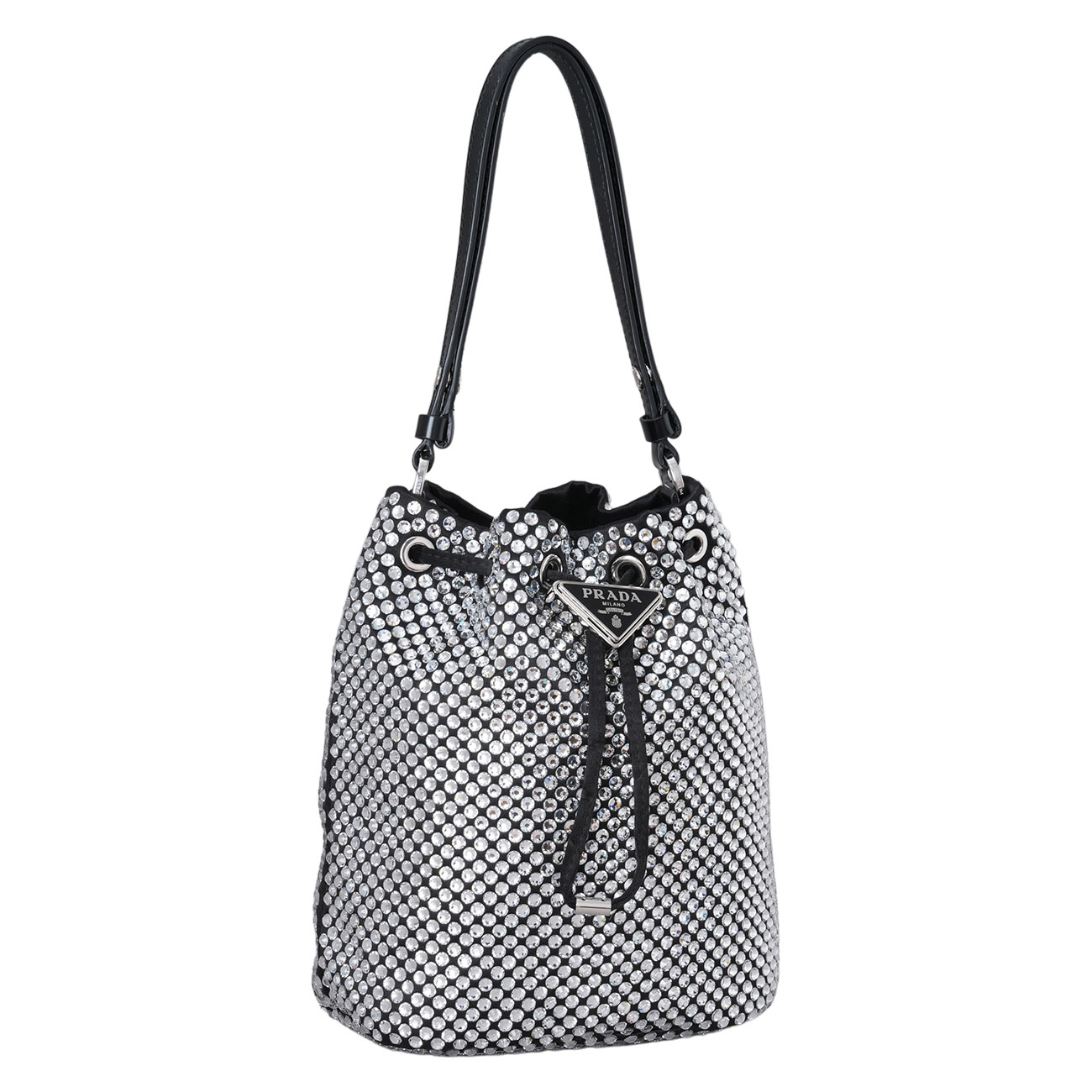 PRADA(USED)프라다 크리스탈 버킷백