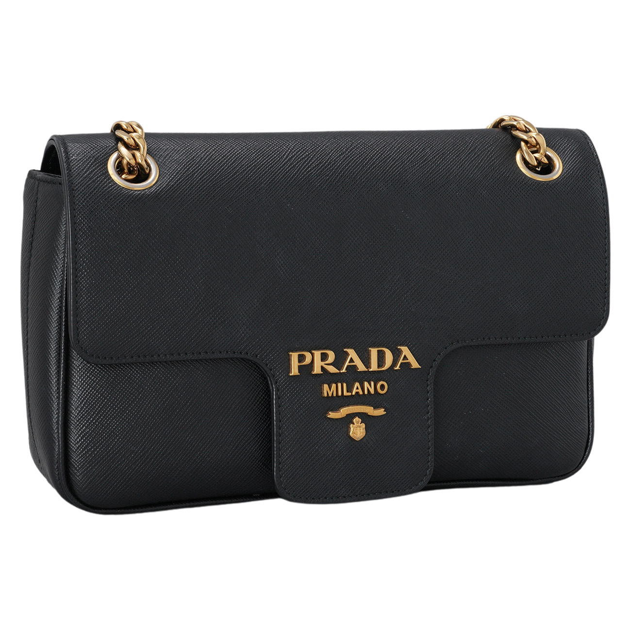 PRADA(USED)프라다 1BD193 사피아노 체인 숄더 백