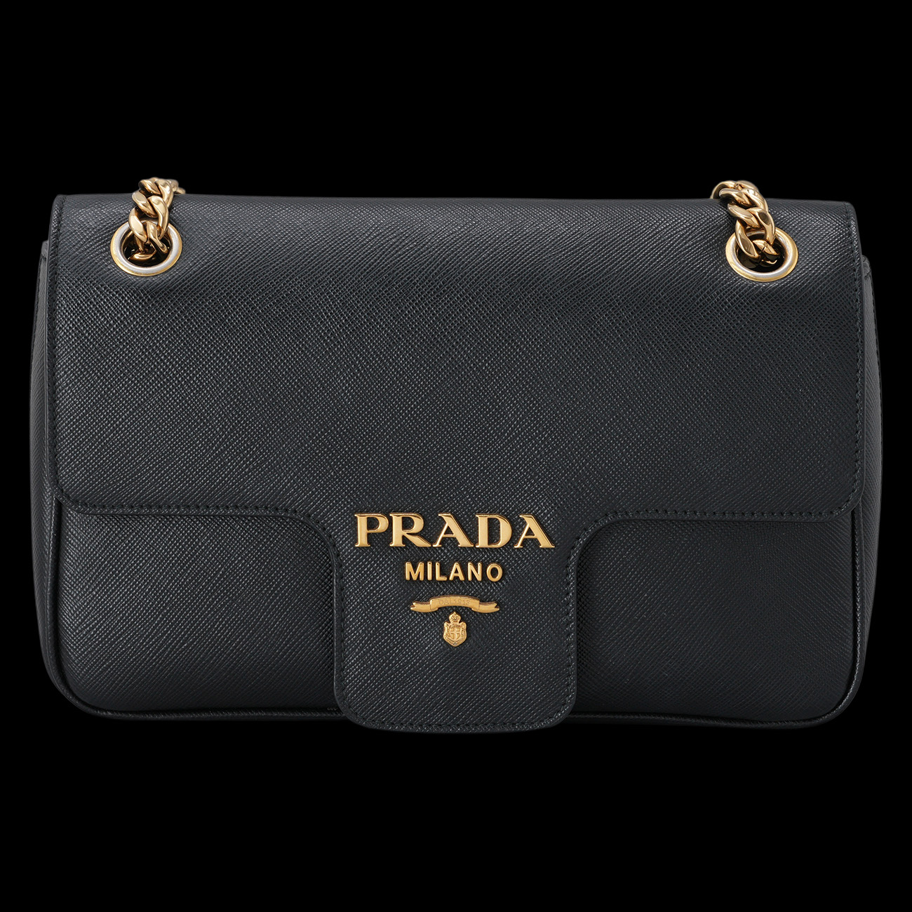 PRADA(USED)프라다 1BD193 사피아노 체인 숄더 백
