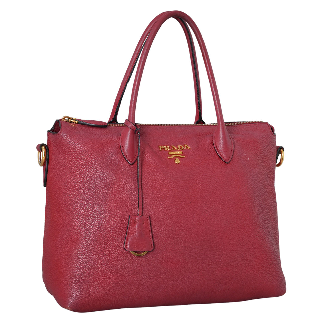 PRADA(USED)프라다 1BA063 비텔로 피닉스 토트겸 숄더백