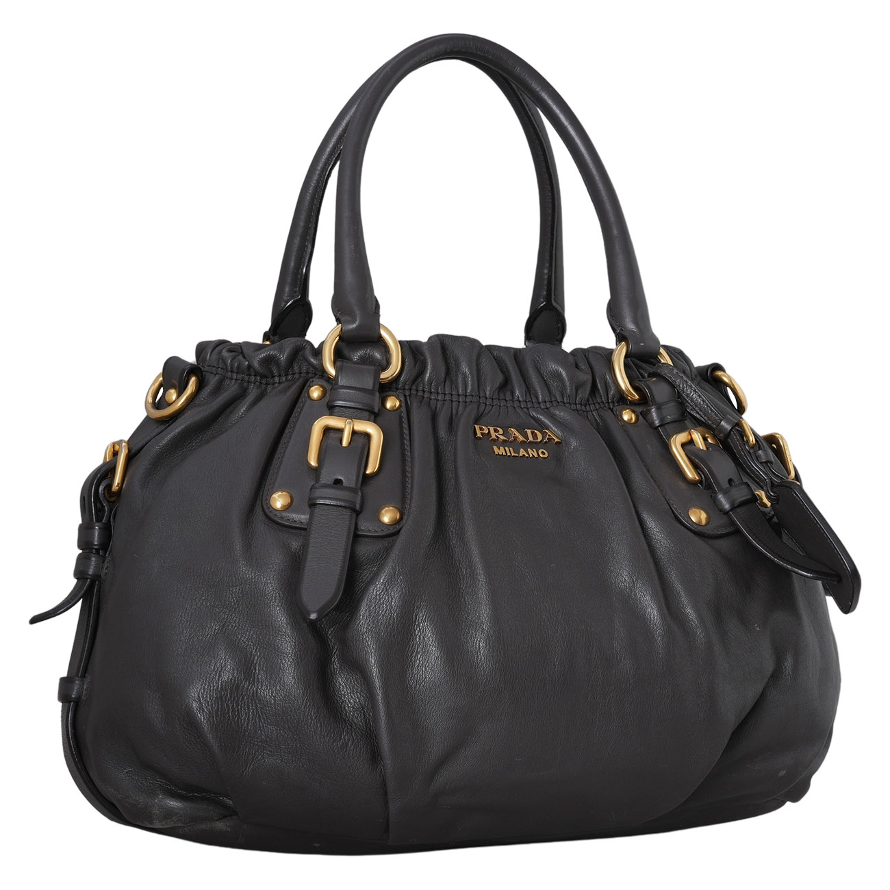 PRADA(USED)프라다 소프트카프 토트겸 숄더백