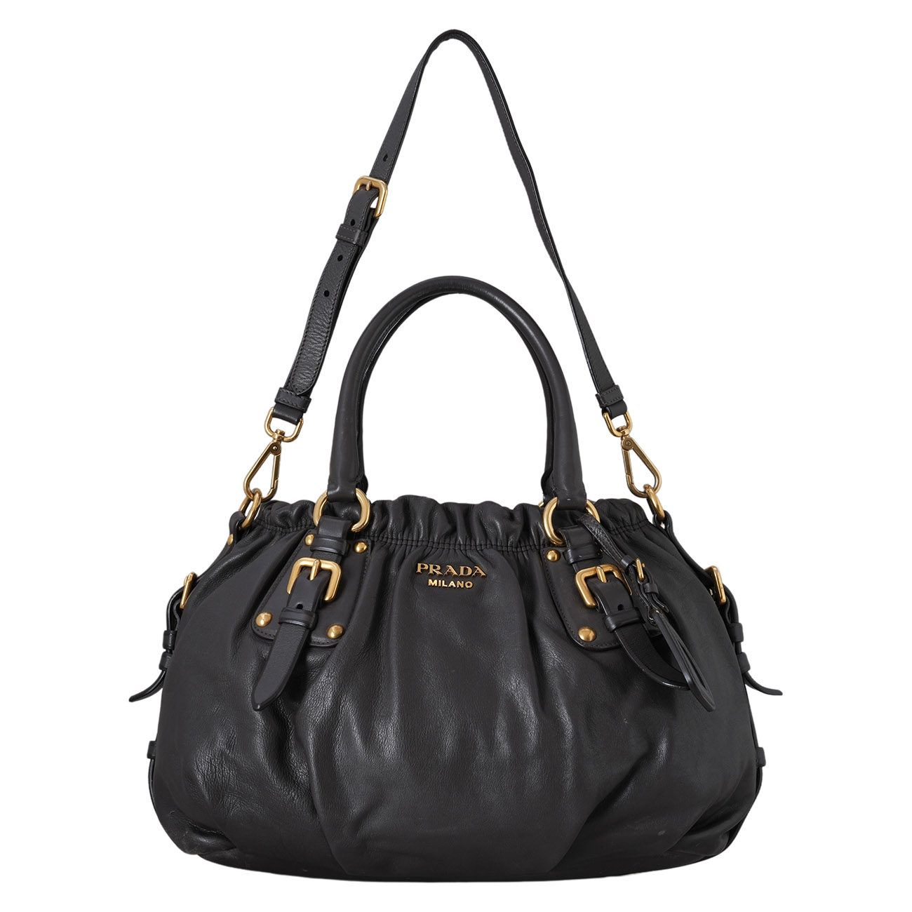 PRADA(USED)프라다 소프트카프 토트겸 숄더백
