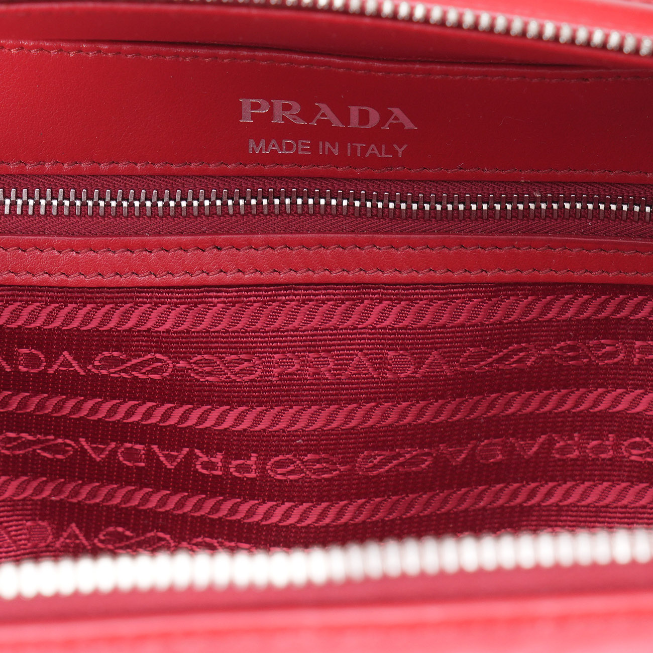 PRADA(USED)프라다 1BH118 다이어그램 탑핸들 숄더백