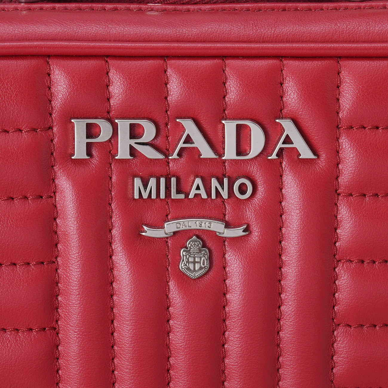 PRADA(USED)프라다 1BH118 다이어그램 탑핸들 숄더백