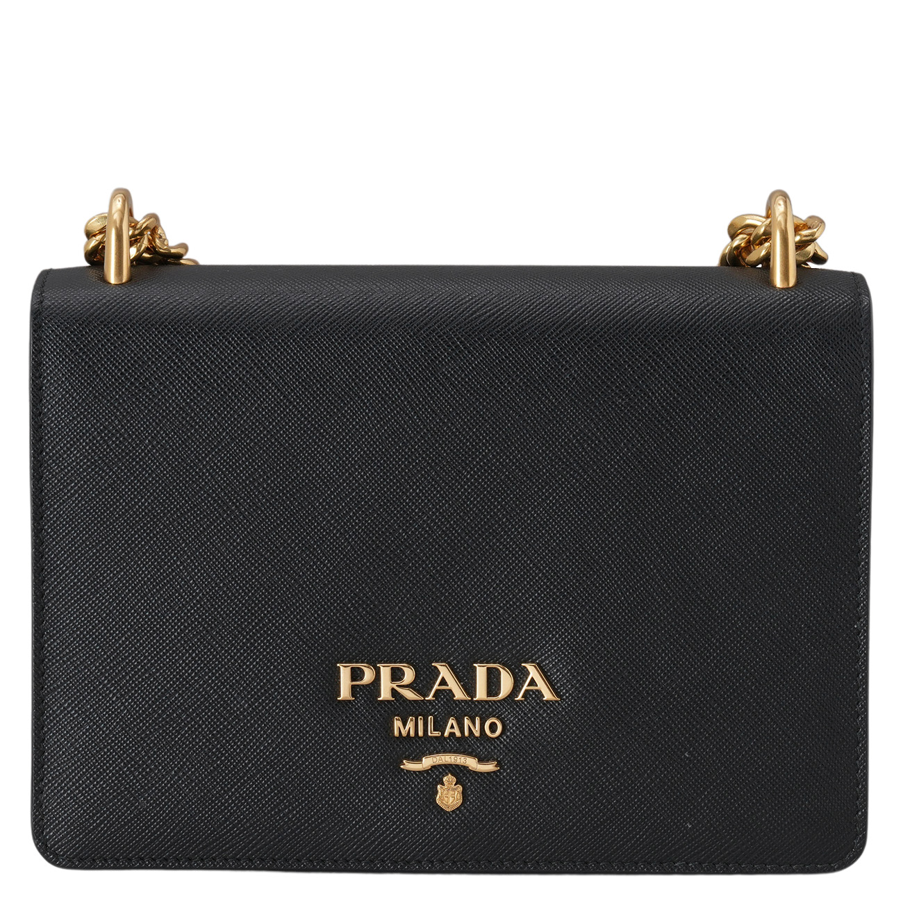 PRADA(USED)프라다 1BD133 사피아노 체인 플랩백