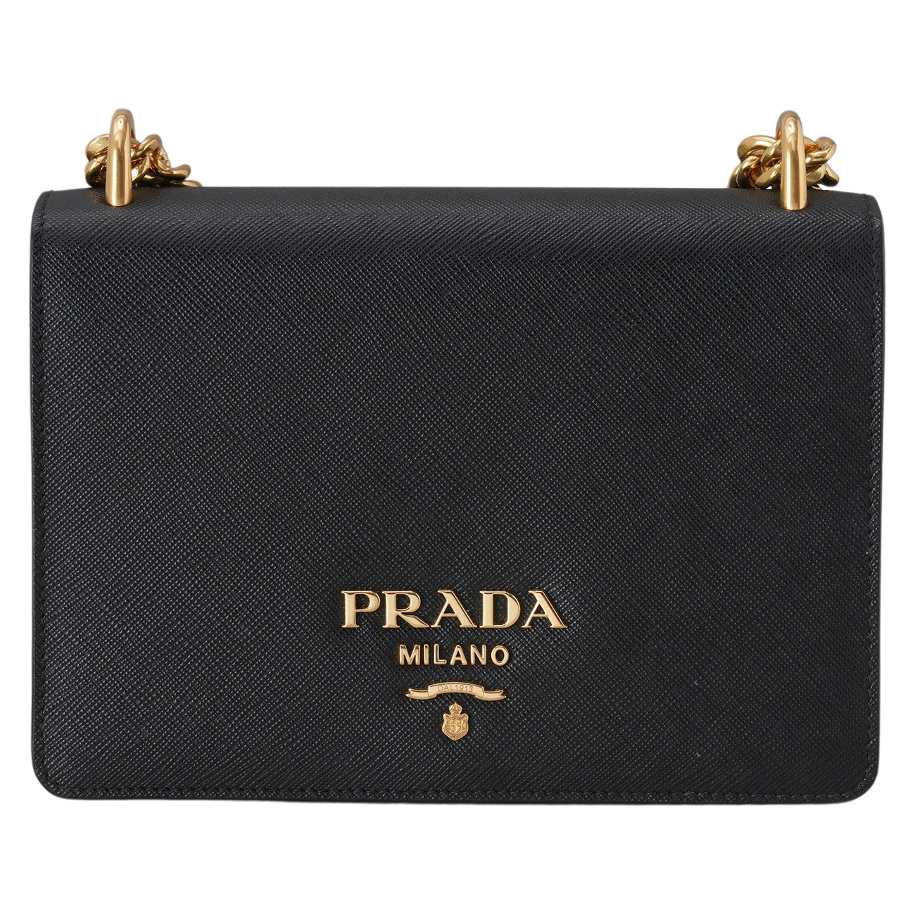 PRADA(USED)프라다 1BD133 사피아노 체인 플랩백