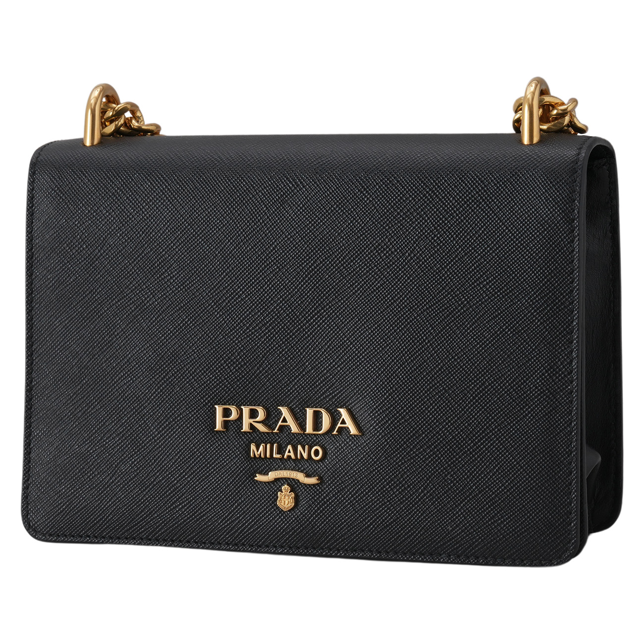 PRADA(USED)프라다 1BD133 사피아노 체인 플랩백