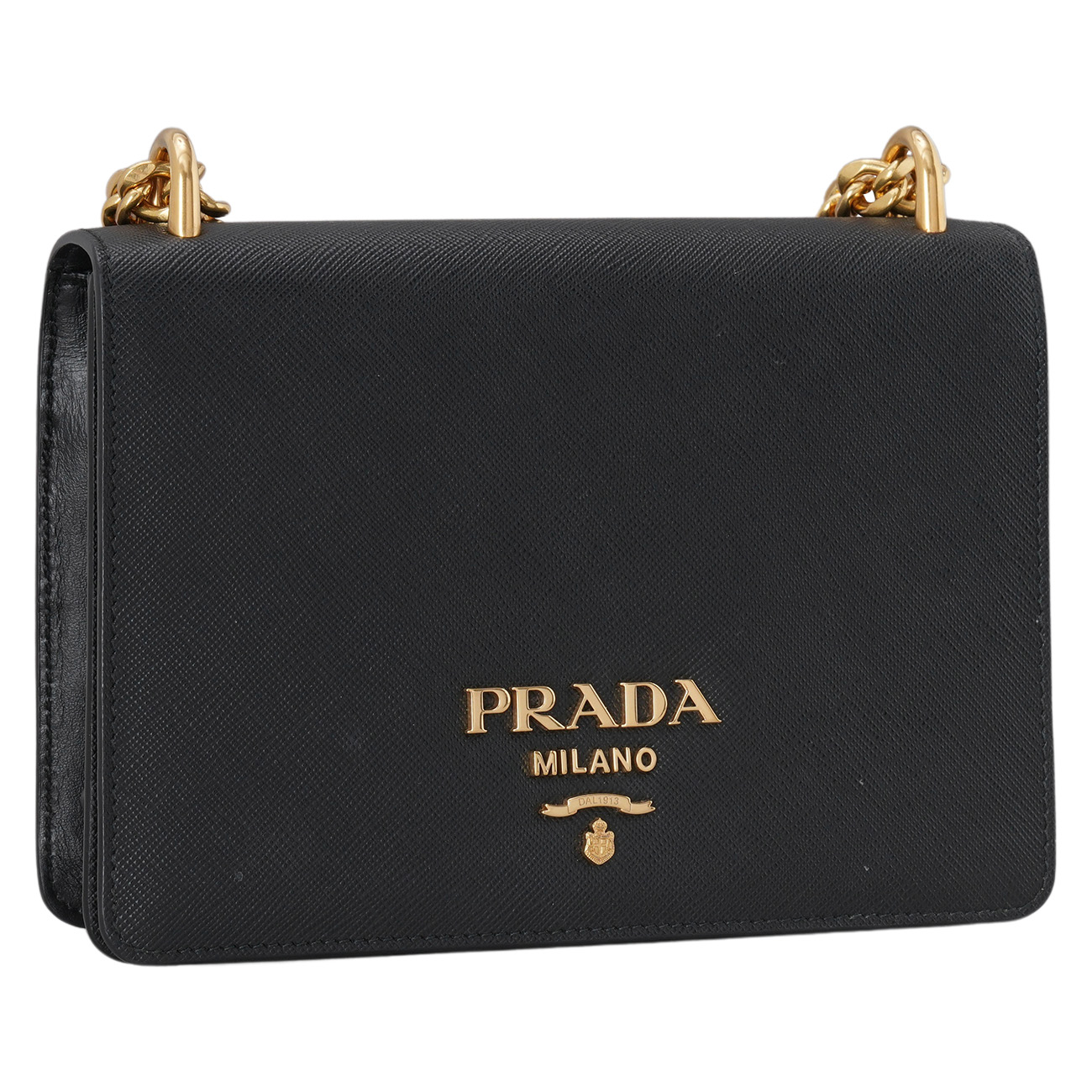PRADA(USED)프라다 1BD133 사피아노 체인 플랩백