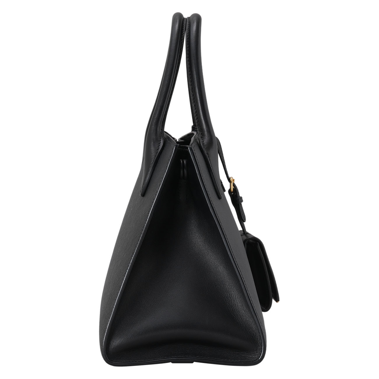 PRADA(USED)프라다 1BA156 사피아노 모노크롬 토트백