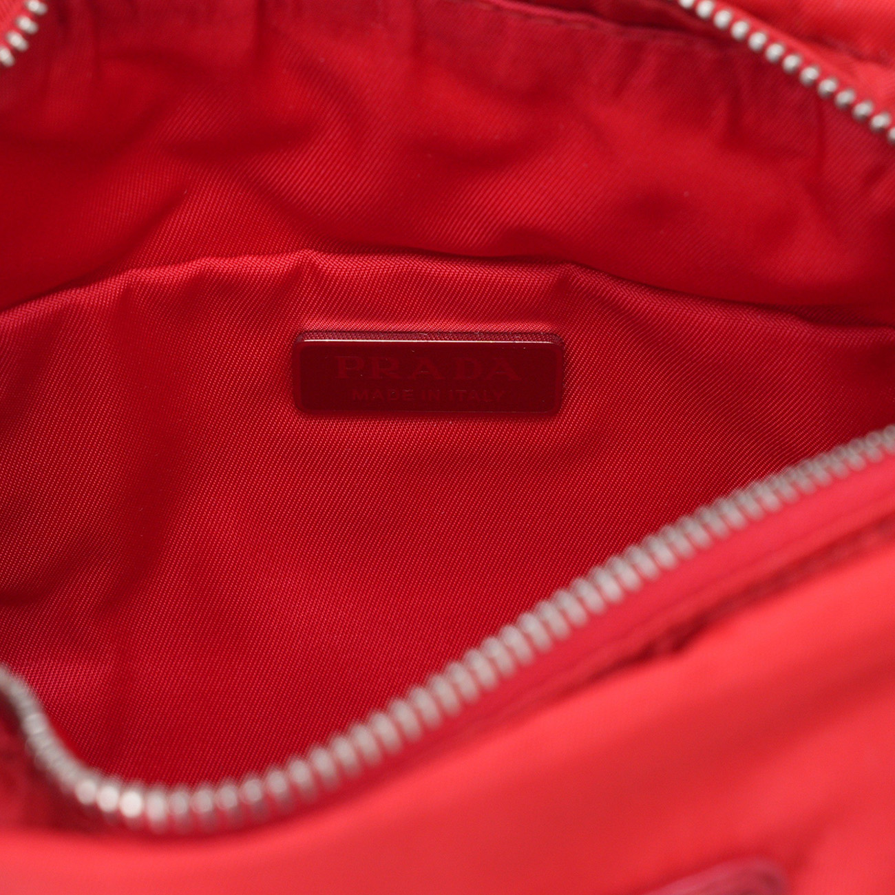 PRADA(USED)프라다 1BA252 나일론 체인 토트백