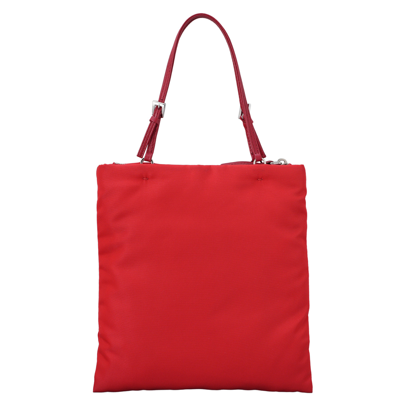 PRADA(USED)프라다 1BA252 나일론 체인 토트백