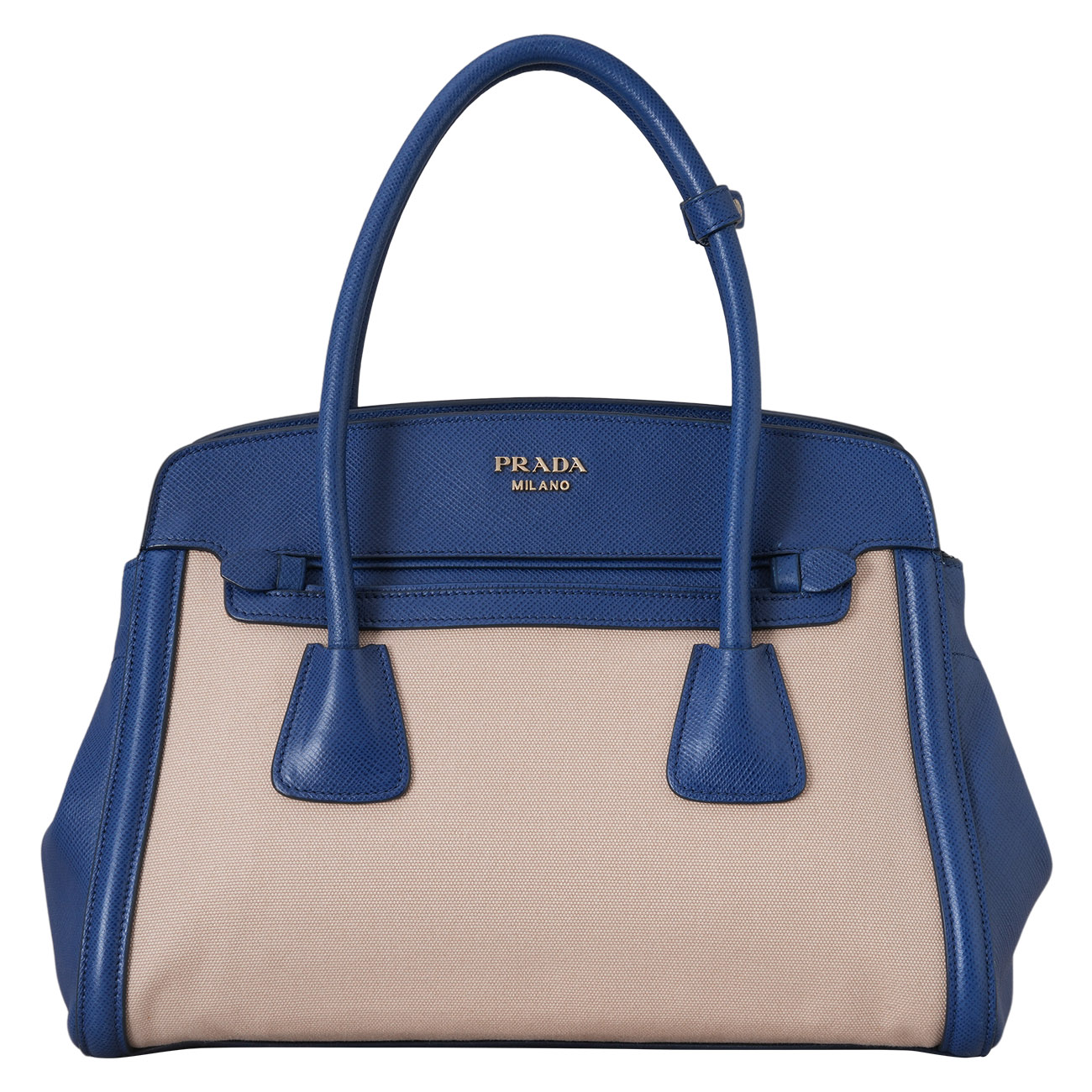 PRADA(USED)프라다 BN2595 투톤 패브릭 토트겸 숄더백