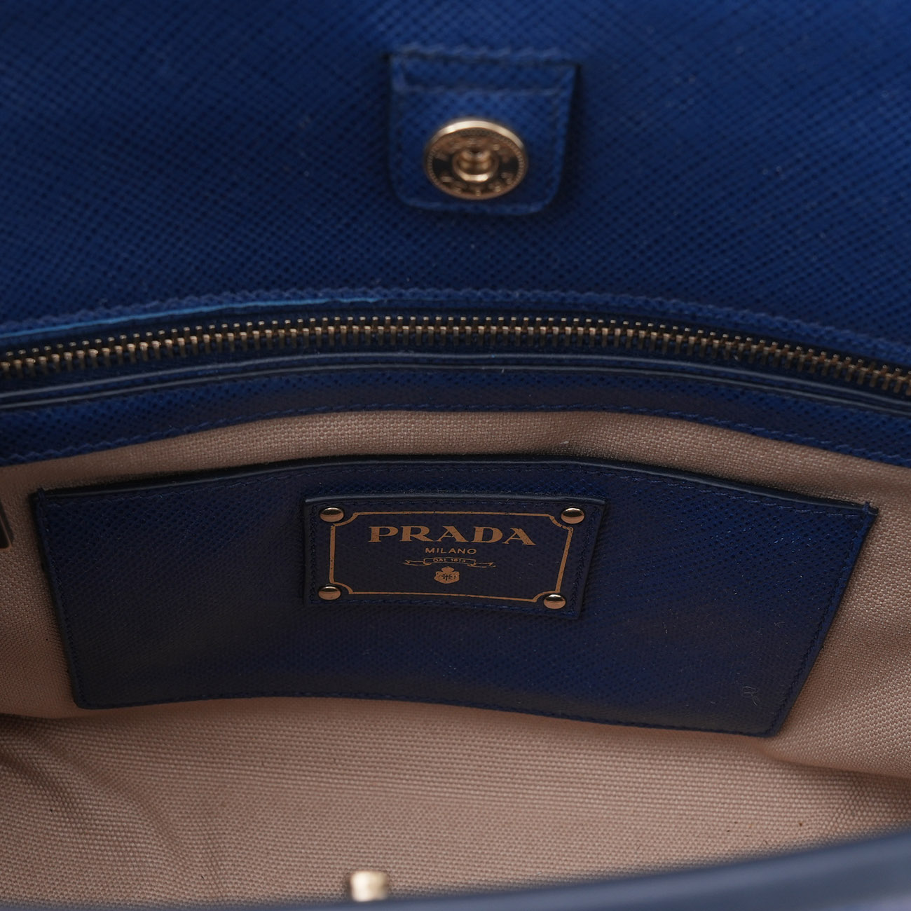 PRADA(USED)프라다 BN2595 투톤 패브릭 토트겸 숄더백