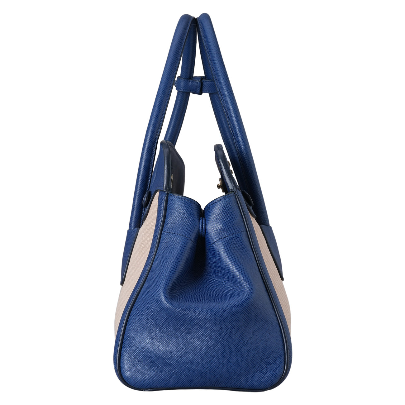 PRADA(USED)프라다 BN2595 투톤 패브릭 토트겸 숄더백