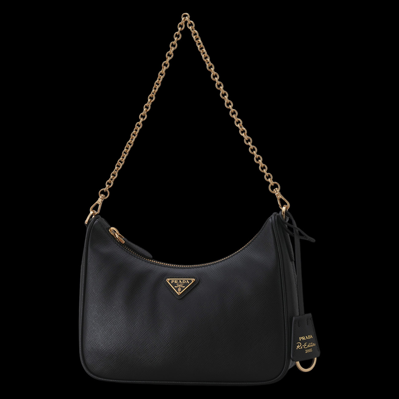 PRADA(USED)프라다 1BH204 사피아노 럭스 호보백