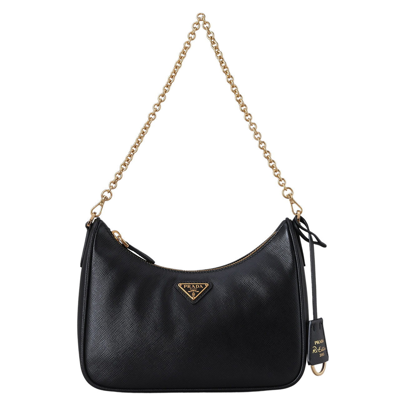 PRADA(USED)프라다 1BH204 사피아노 럭스 호보백