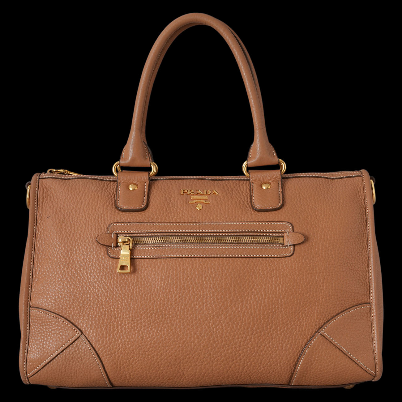 PRADA(USED)프라다 BL0639 비텔로 다이노 숄더백