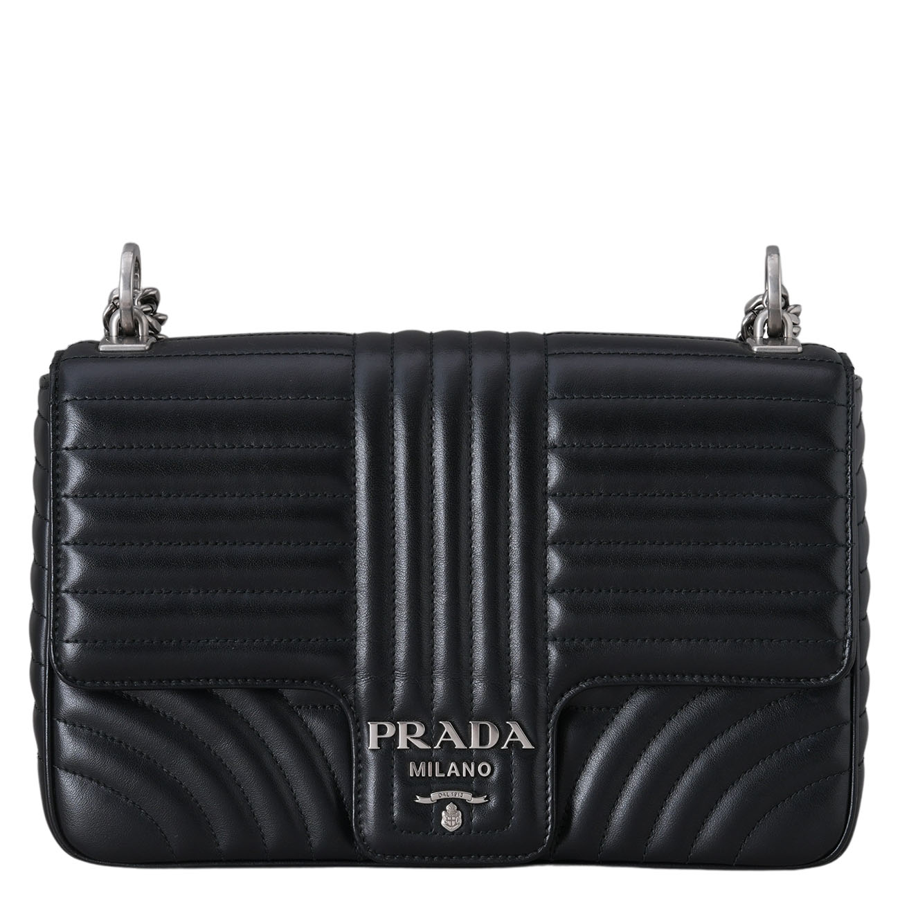 PRADA(USED)프라다 1BD135 다이아그램 체인 숄더백