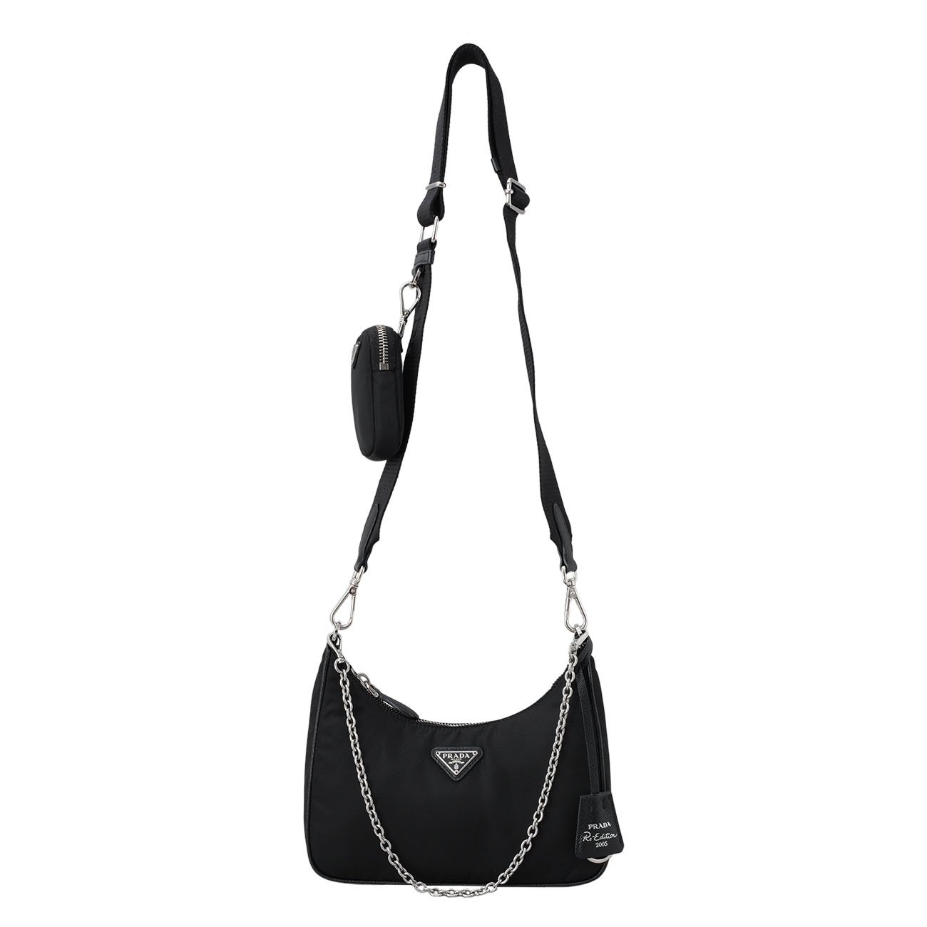 PRADA(USED)프라다 리나일론 테수토 호보백