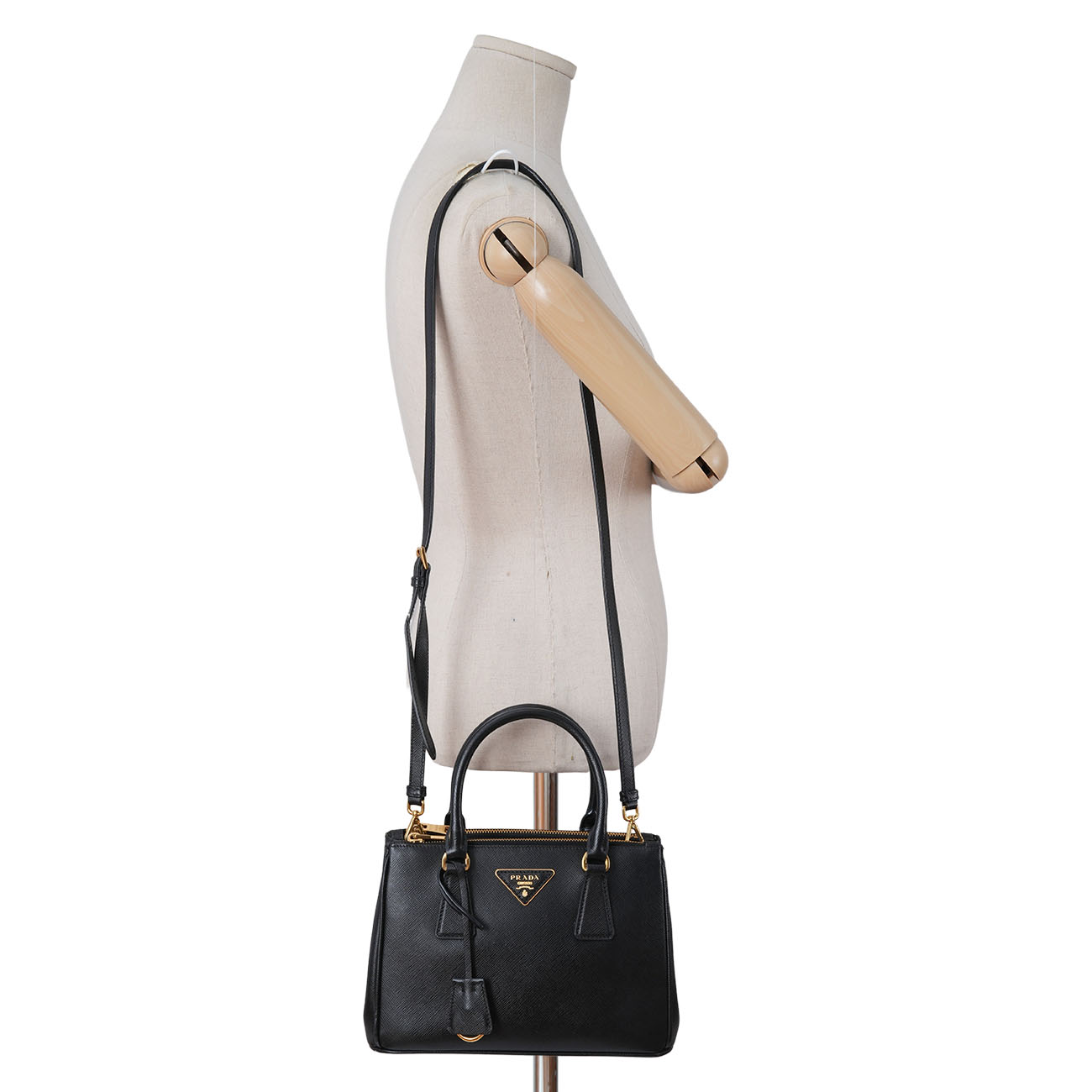 PRADA(USED)프라다 1BA896 사피아노 럭스 토트겸 숄더백
