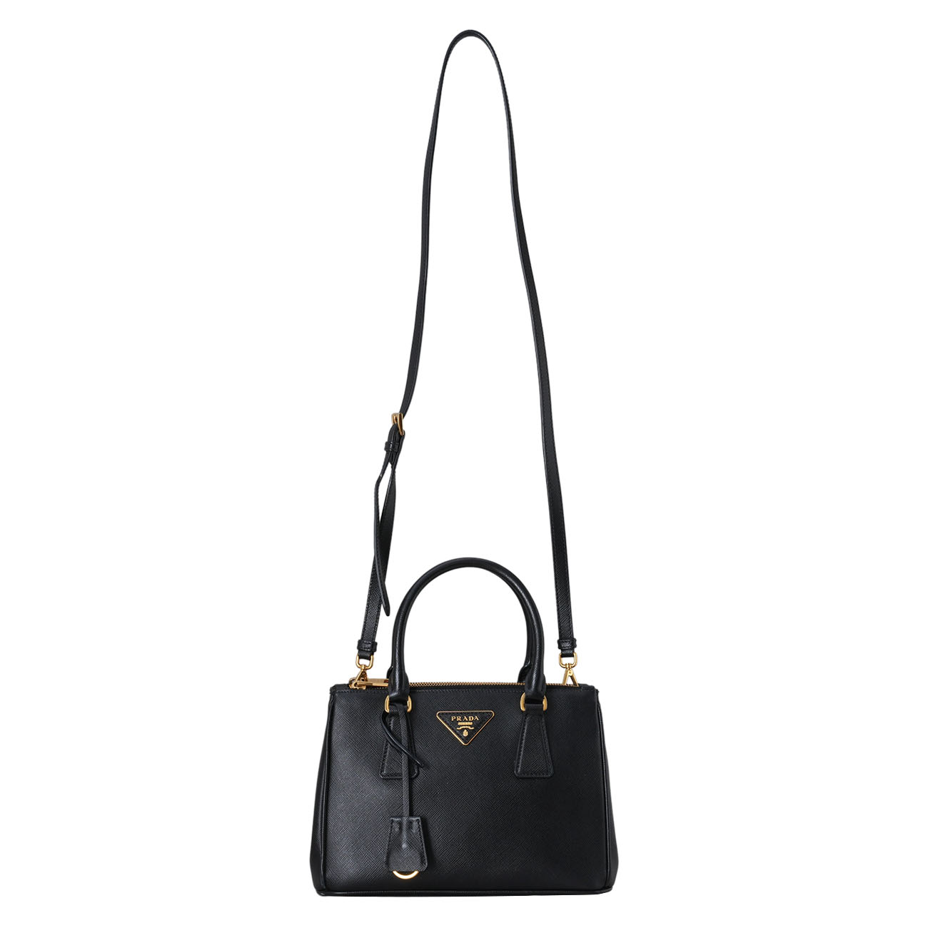 PRADA(USED)프라다 1BA896 사피아노 럭스 토트겸 숄더백