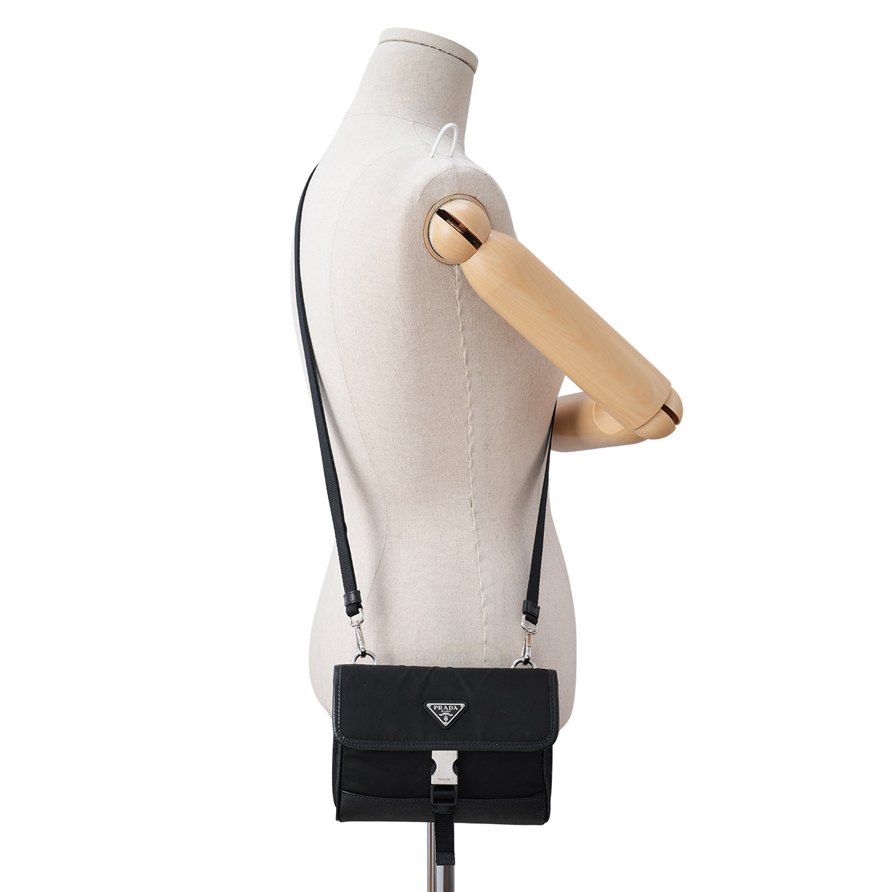 PRADA(USED)프라다 2ZH108 리나일론 폰홀더 백