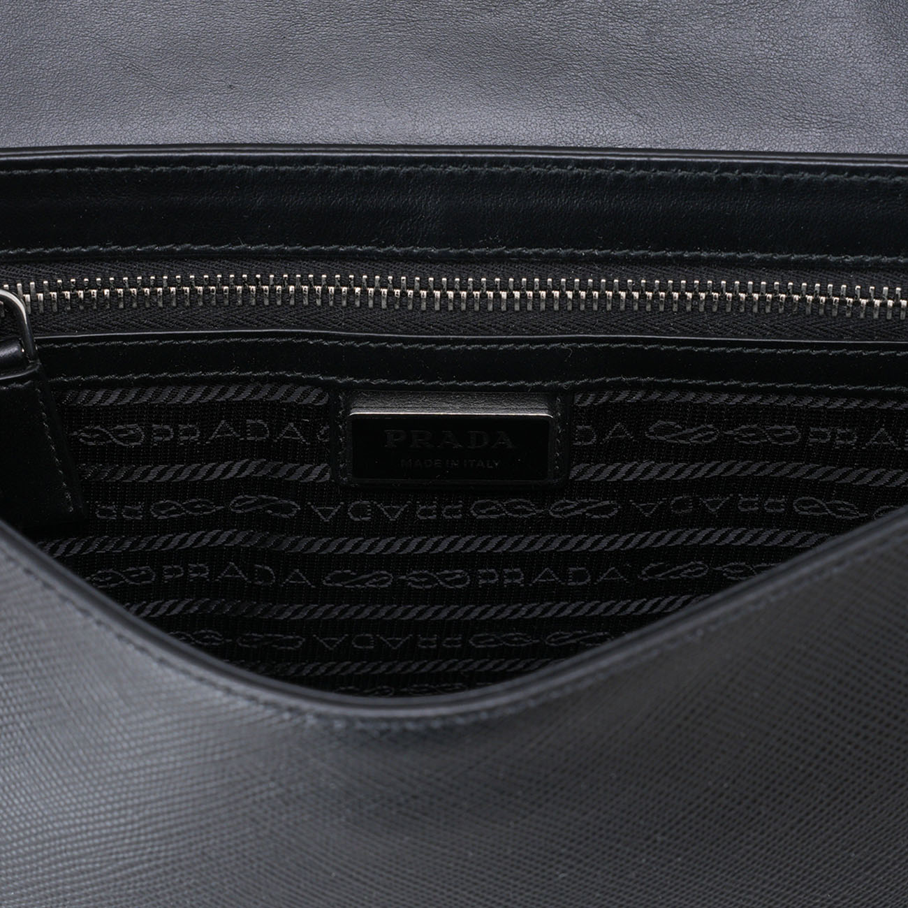 PRADA(USED)프라다 2VD046 사피아노 레더 숄더백