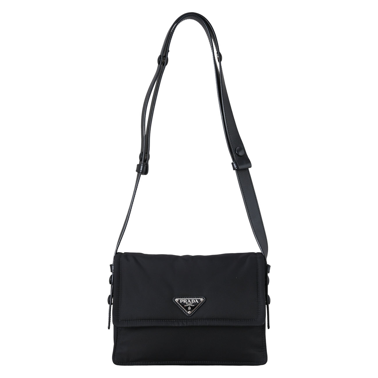 PRADA(USED)프라다 1BD313 리나일론 스몰 패딩 크로스백