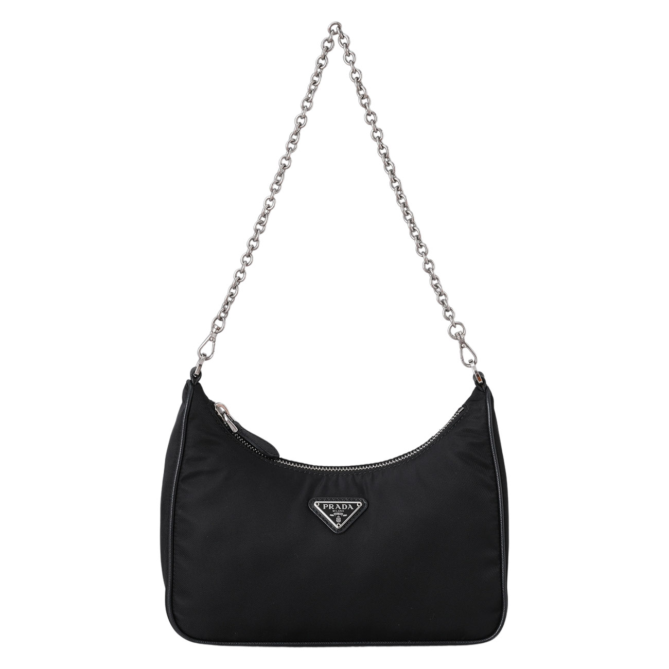 PRADA(USED)프라다 1BH204 나일론 테수토 호보백