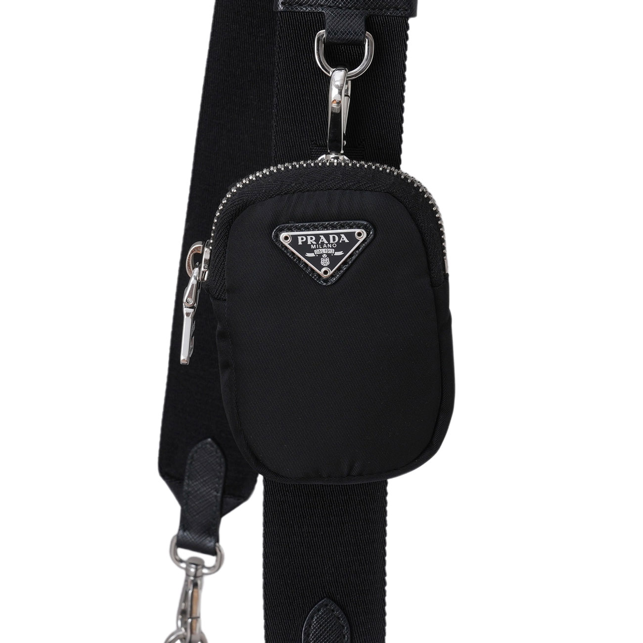 PRADA(USED)프라다 1BH204 나일론 테수토 호보백