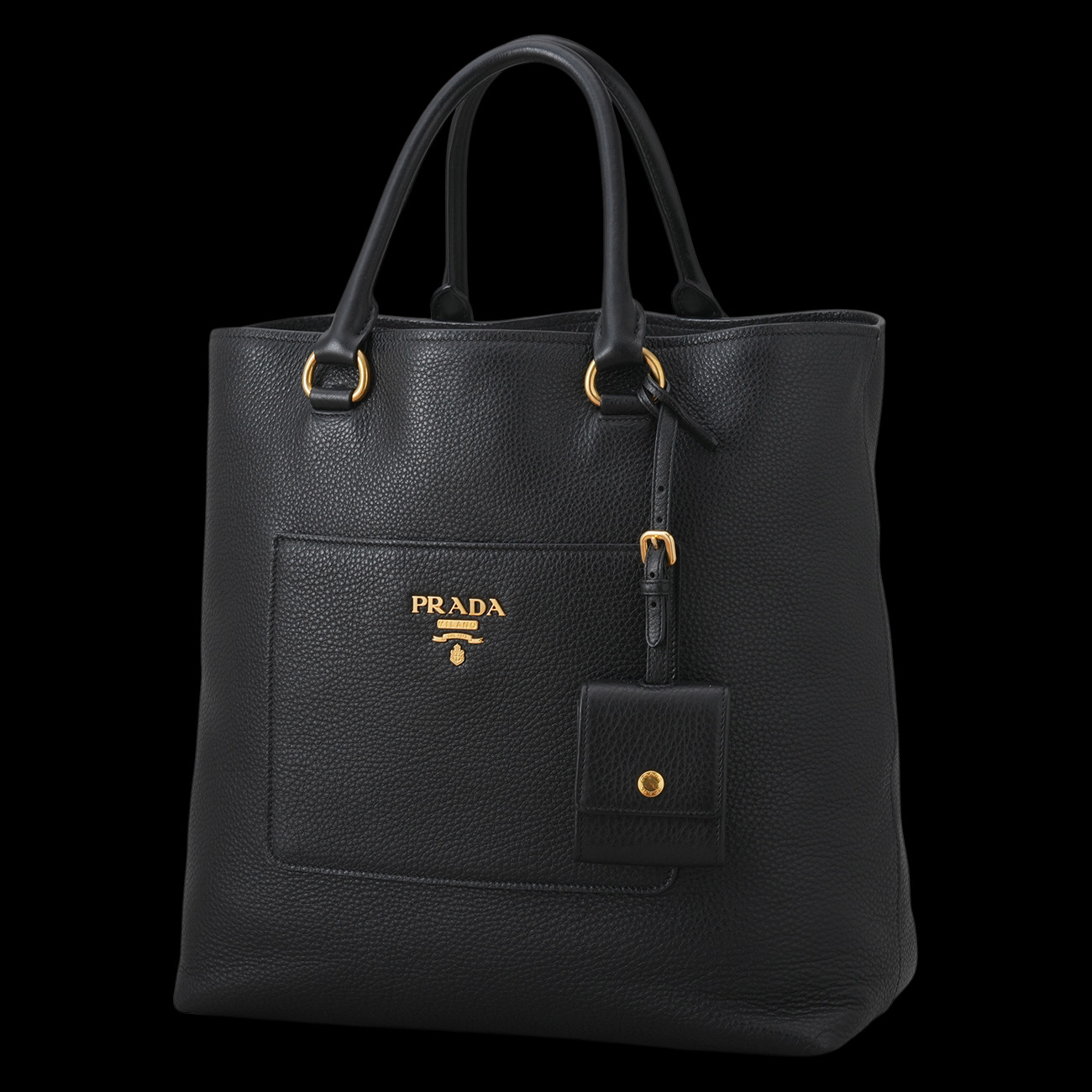 PRADA(USED)프라다 1BG049 비텔로 다이노 포켓백