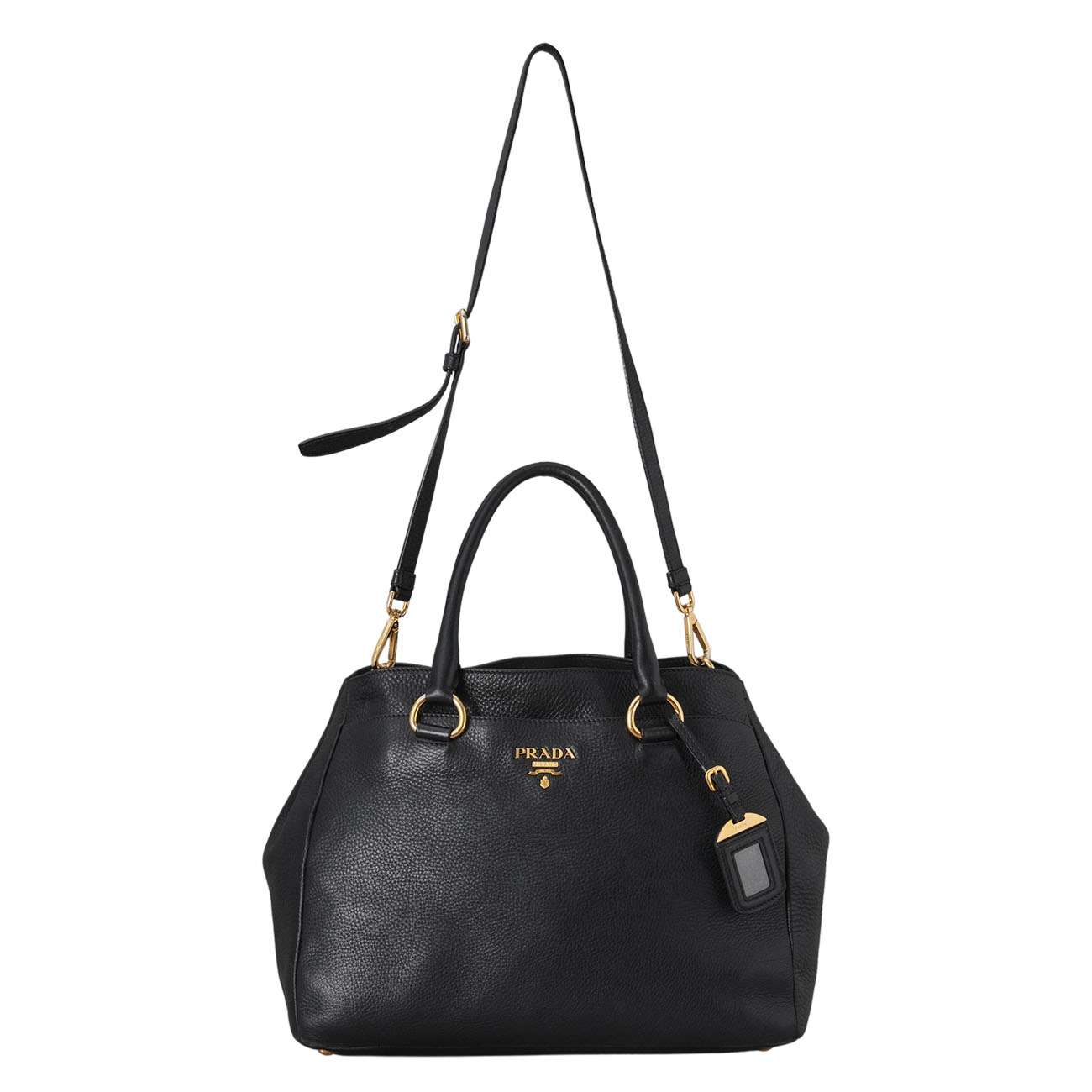 PRADA(USED)프라다 비텔로 다이노 토트겸 숄더백