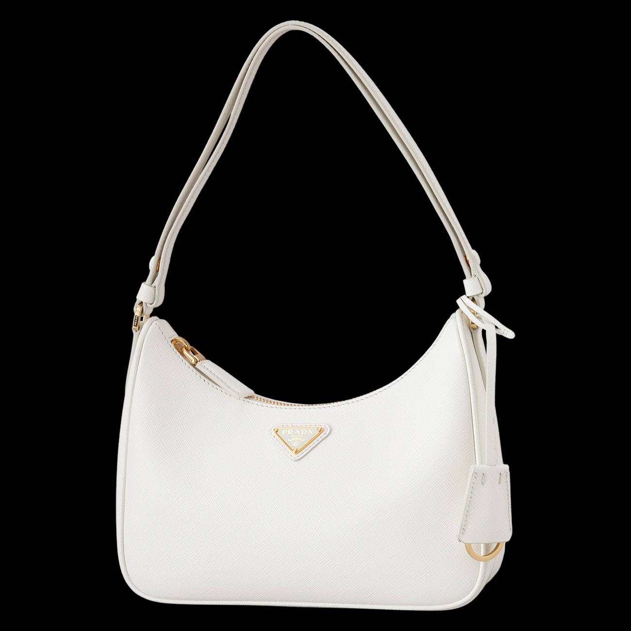 PRADA(USED)프라다 1BC204 사피아노 럭스 호보백