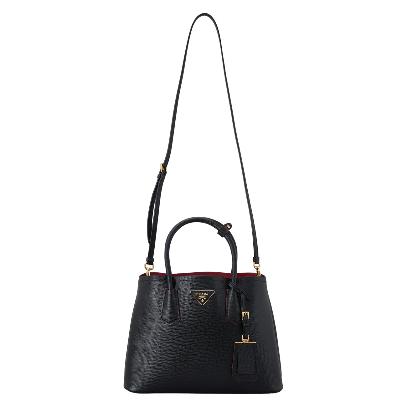 PRADA(USED)프라다 1BG887 사피아노 두블레 토트겸 숄더백