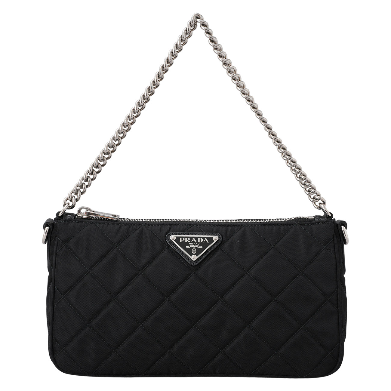 PRADA(USED)프라다 1BH026 테수토 퀄팅 숄더백