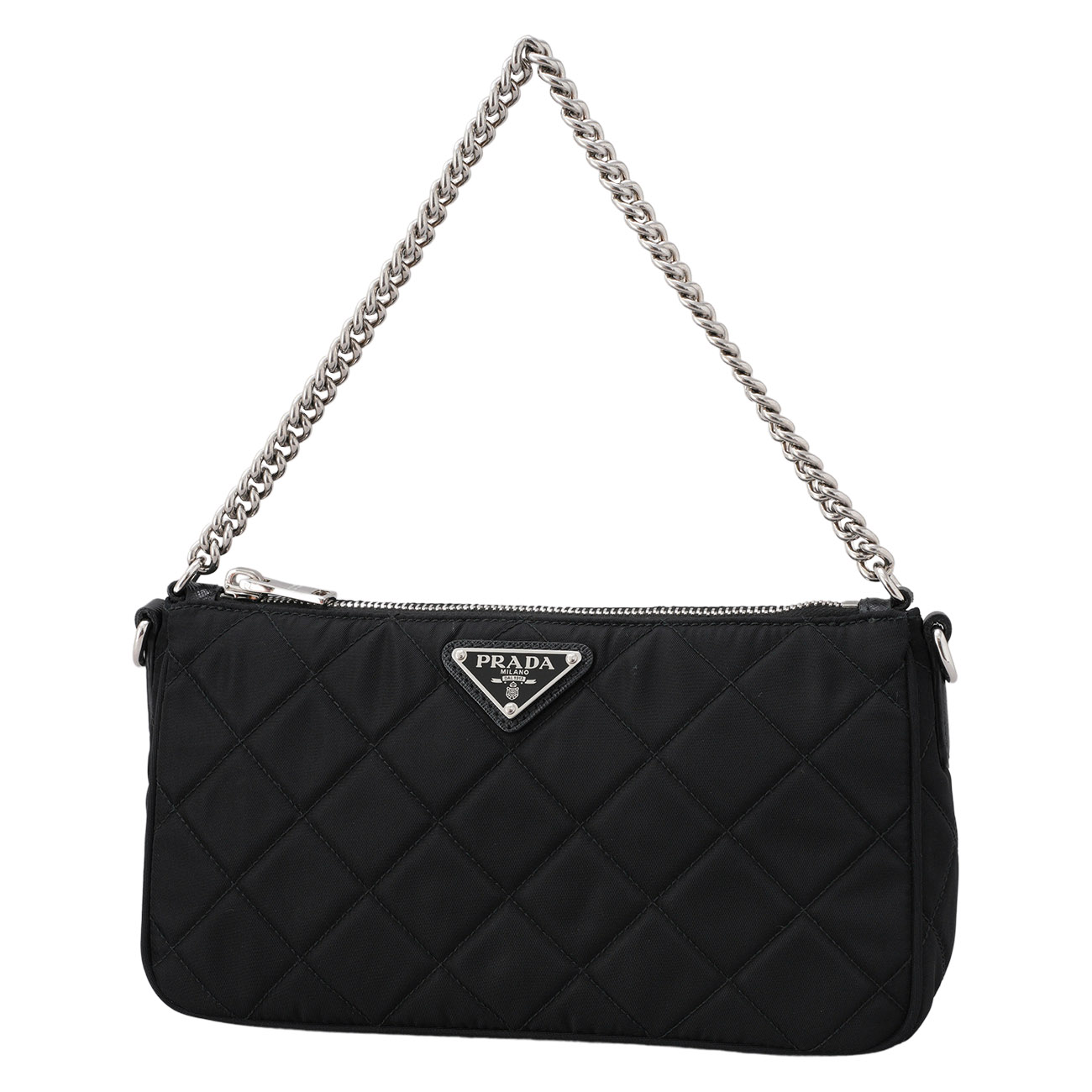 PRADA(USED)프라다 1BH026 테수토 퀄팅 숄더백