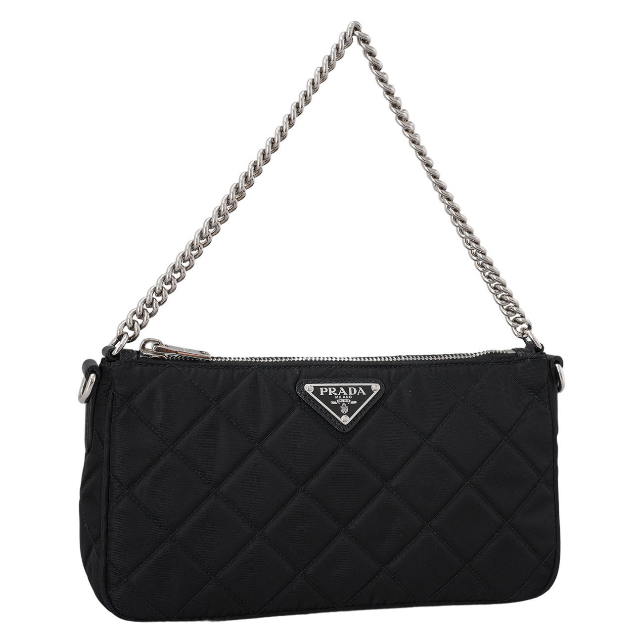PRADA(USED)프라다 1BH026 테수토 퀄팅 숄더백