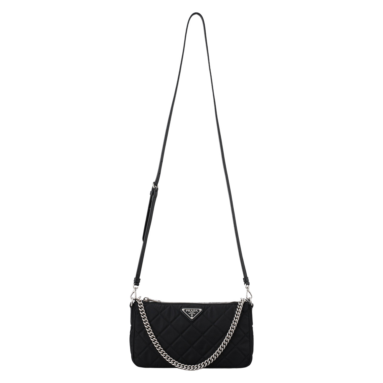 PRADA(USED)프라다 1BH026 테수토 퀄팅 숄더백