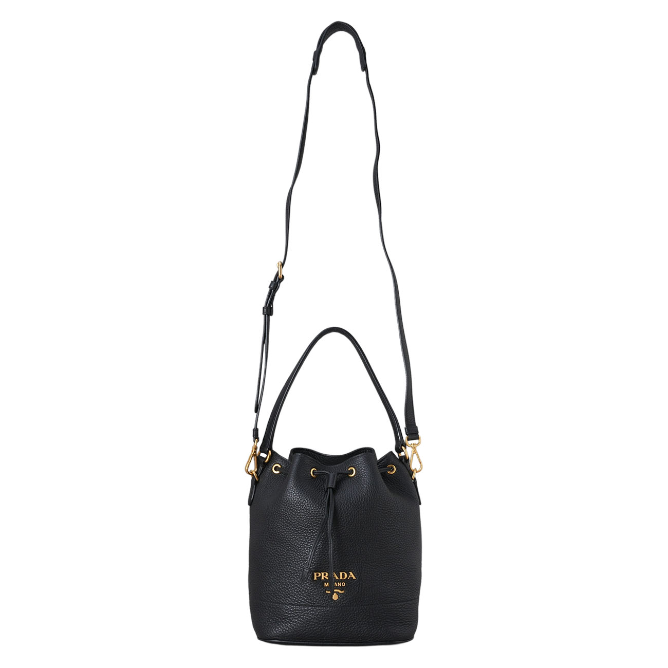 PRADA(USED)프라다 비텔로 다이노 버킷백