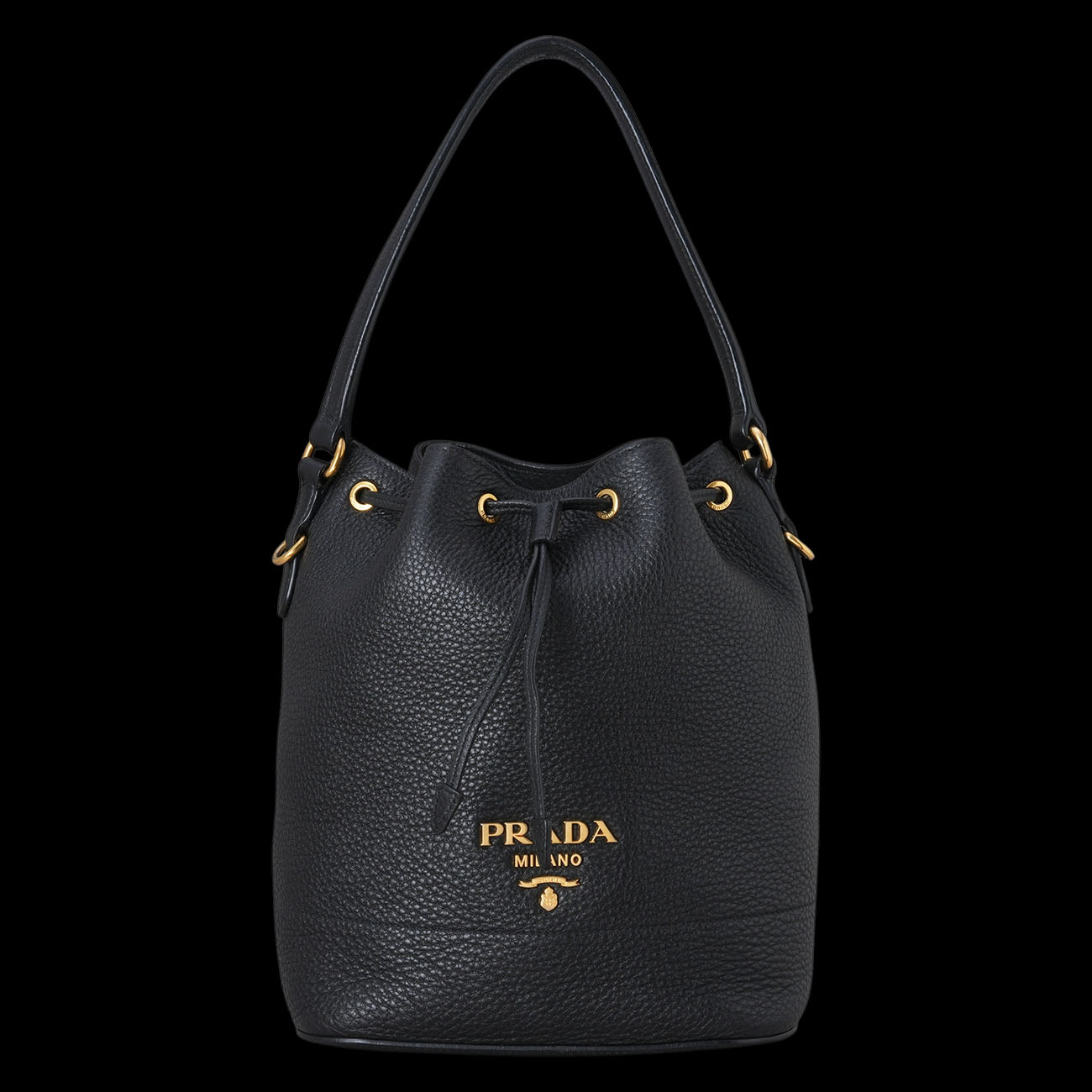 PRADA(USED)프라다 비텔로 다이노 버킷백