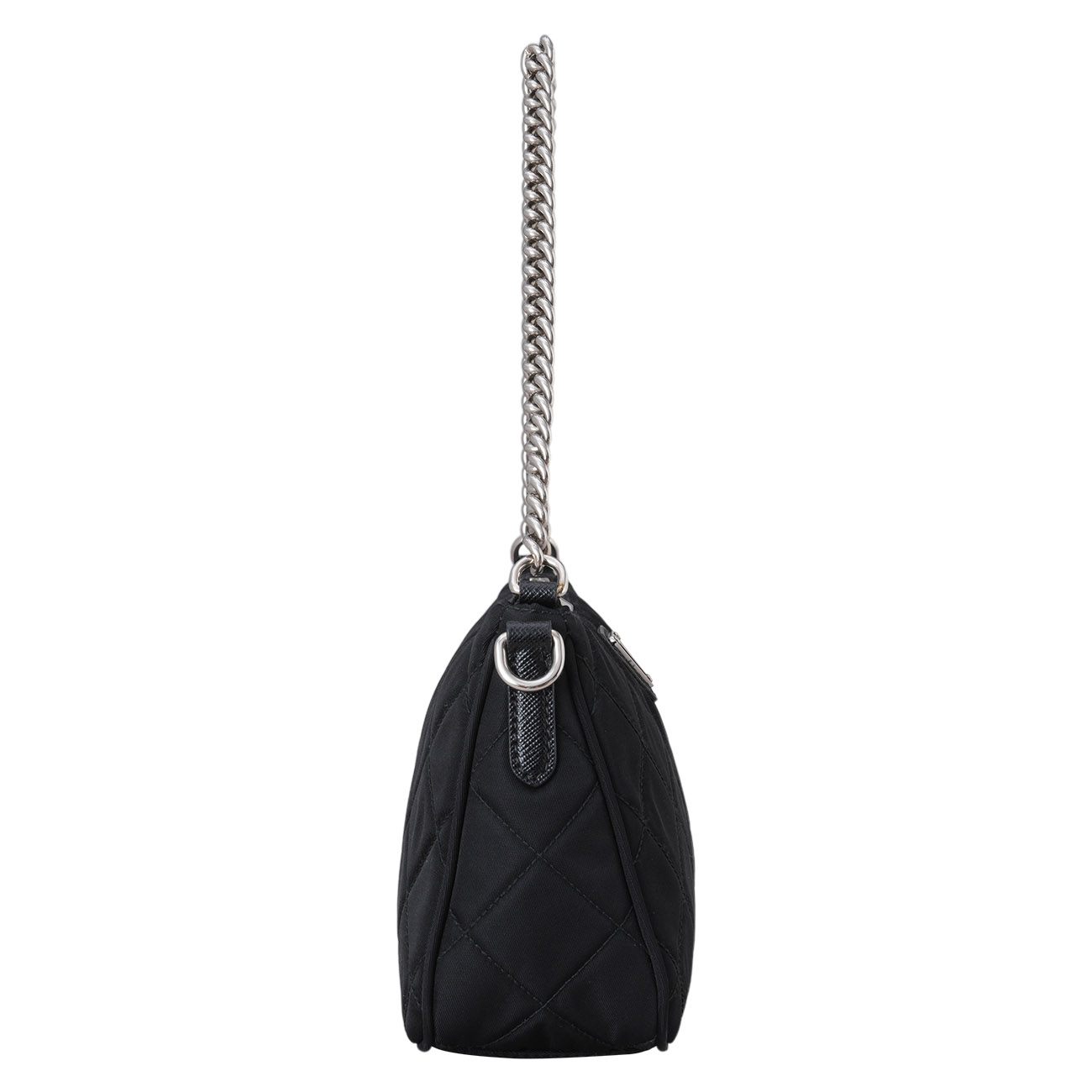 PRADA(USED)프라다 1BH026 포코노 퀼팅 체인 호보 숄더백