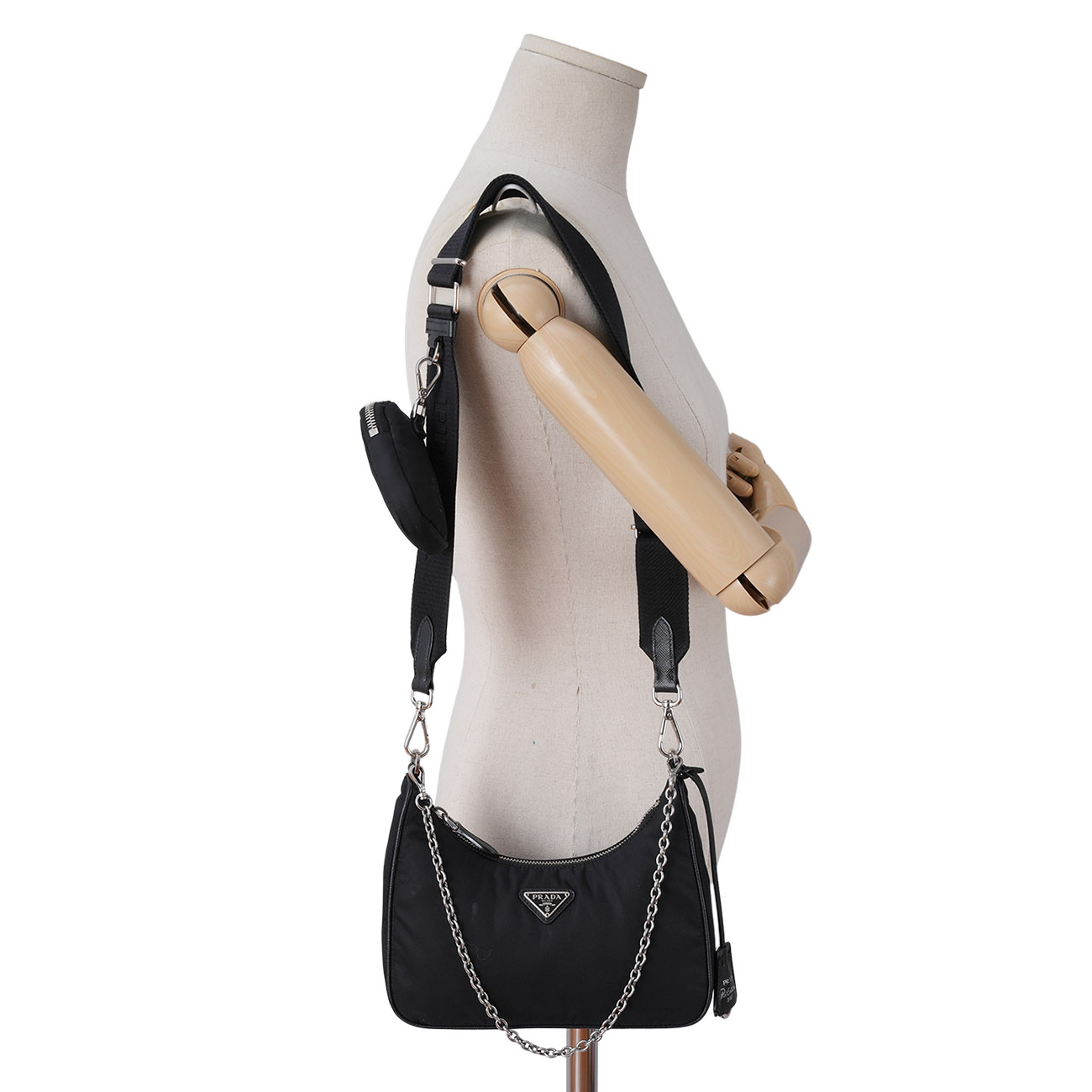 PRADA(USED)프라다 1BH204 테수토 호보백